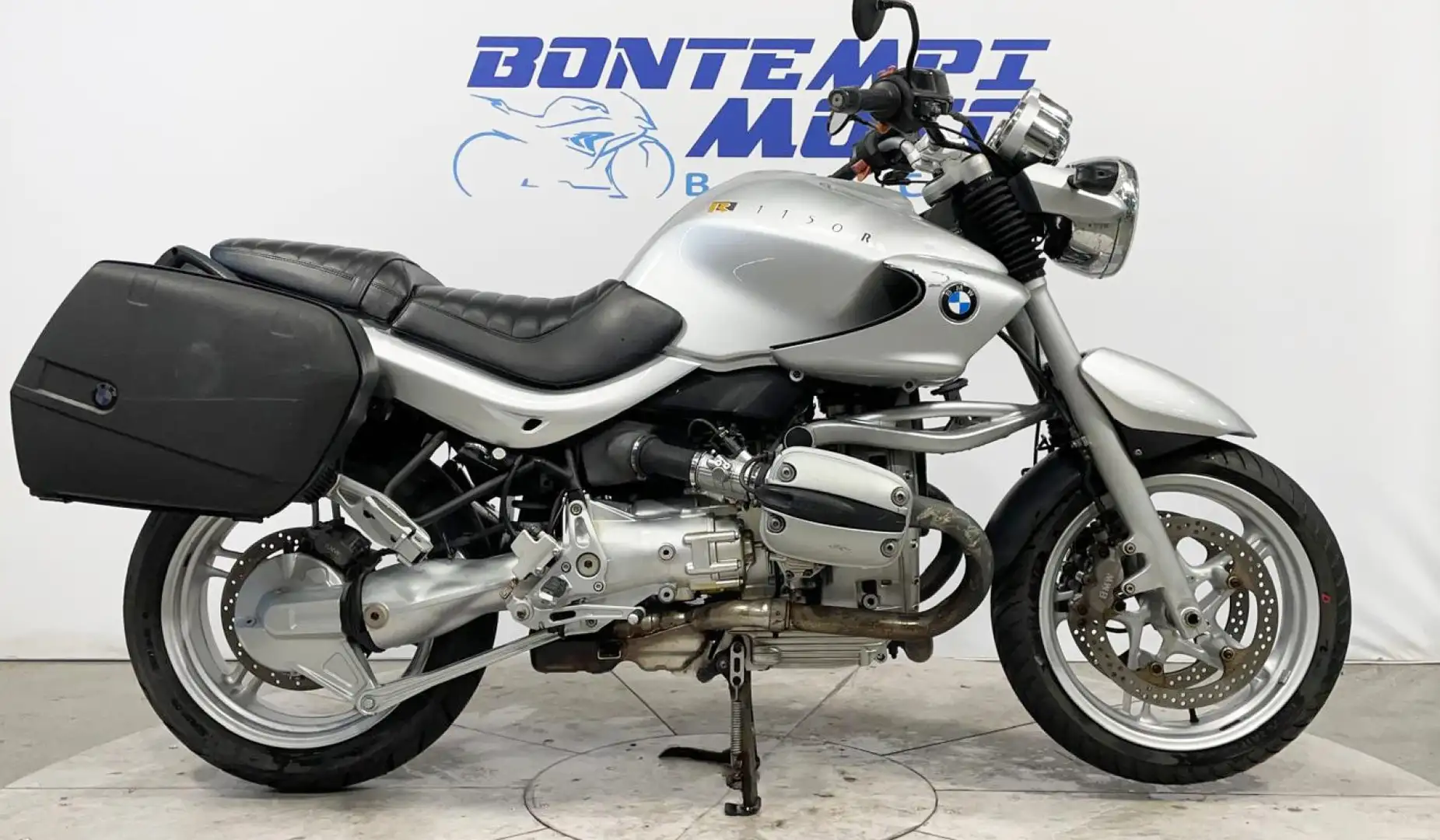BMW R 1150 R 2001 + VALIGIE LATERALI BMW Argento - 1