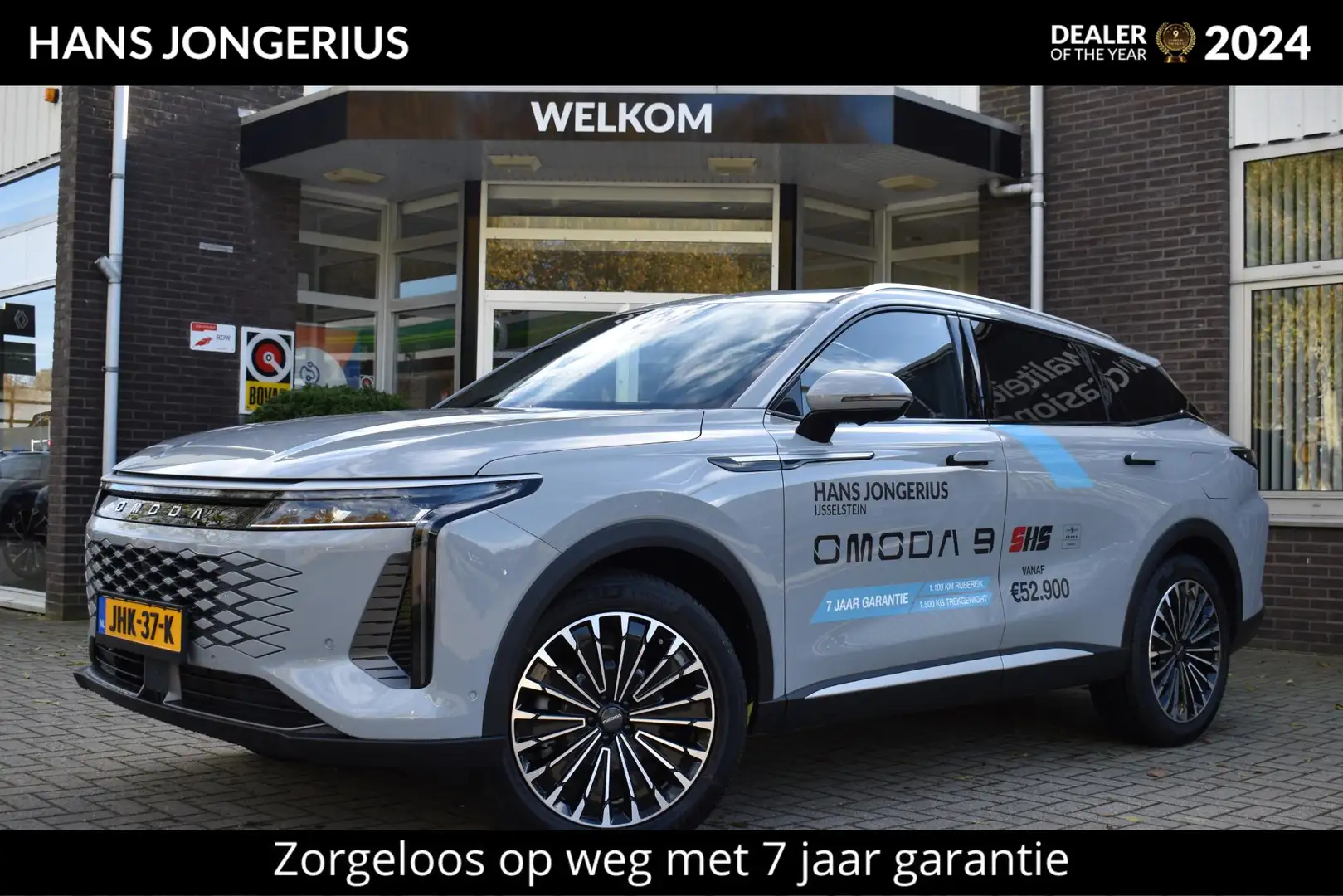 Omoda 9 SHS Premium | SCHUIF/KANTELDAK | 360 CAMERA | LEDE Šedá - 1