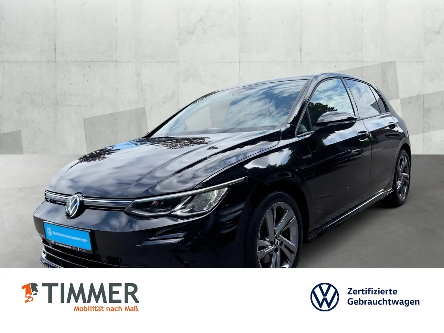 Volkswagen Golf VIII 1.5 TSI R-LINE *HARMANN *CARPLAY *LED *SHZ * Schwarz - 1