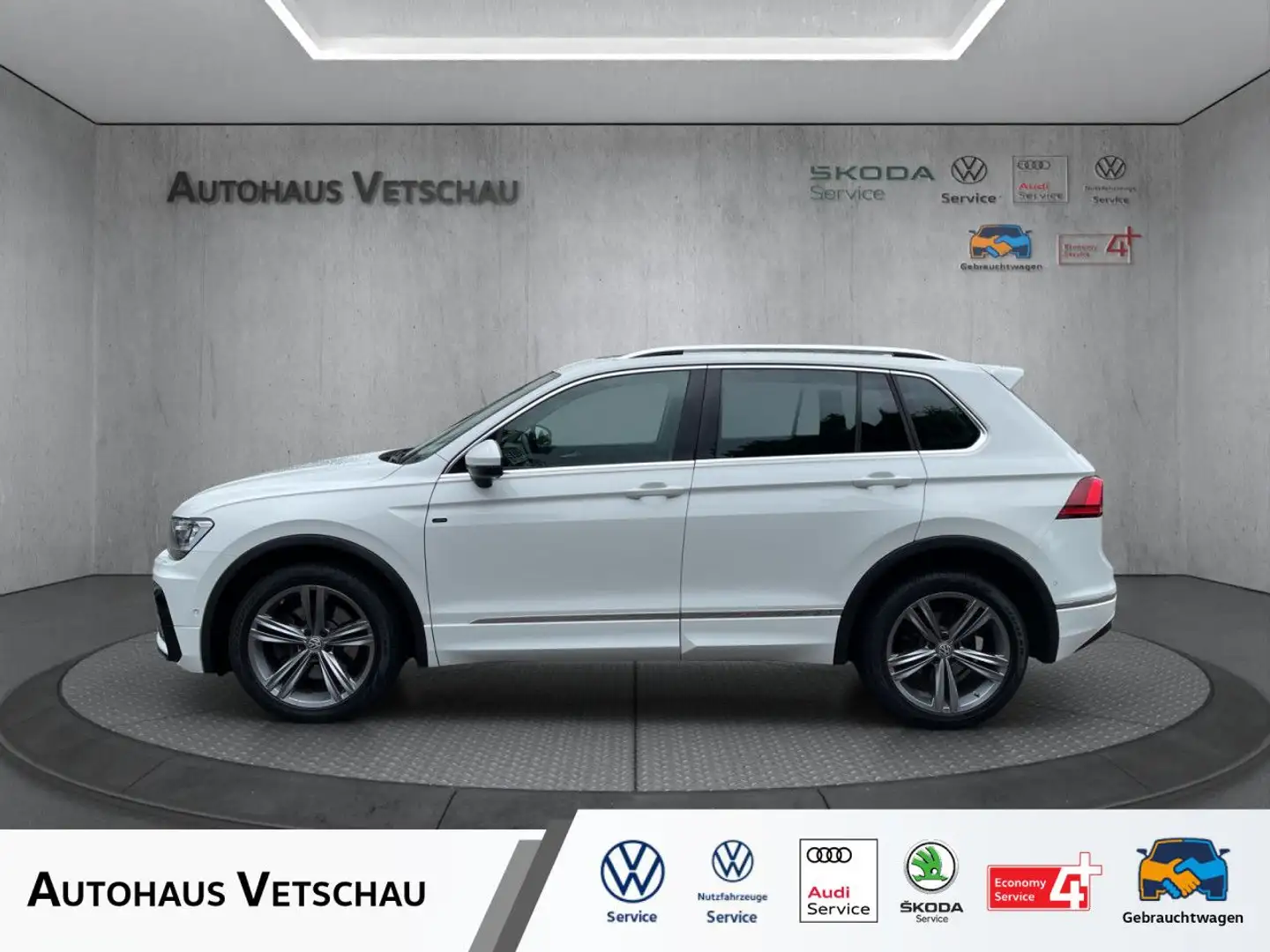 Volkswagen Tiguan Join 2.0 TDI 4M DSG/STHZ/PANO/R-LINE/RFK Weiß - 1