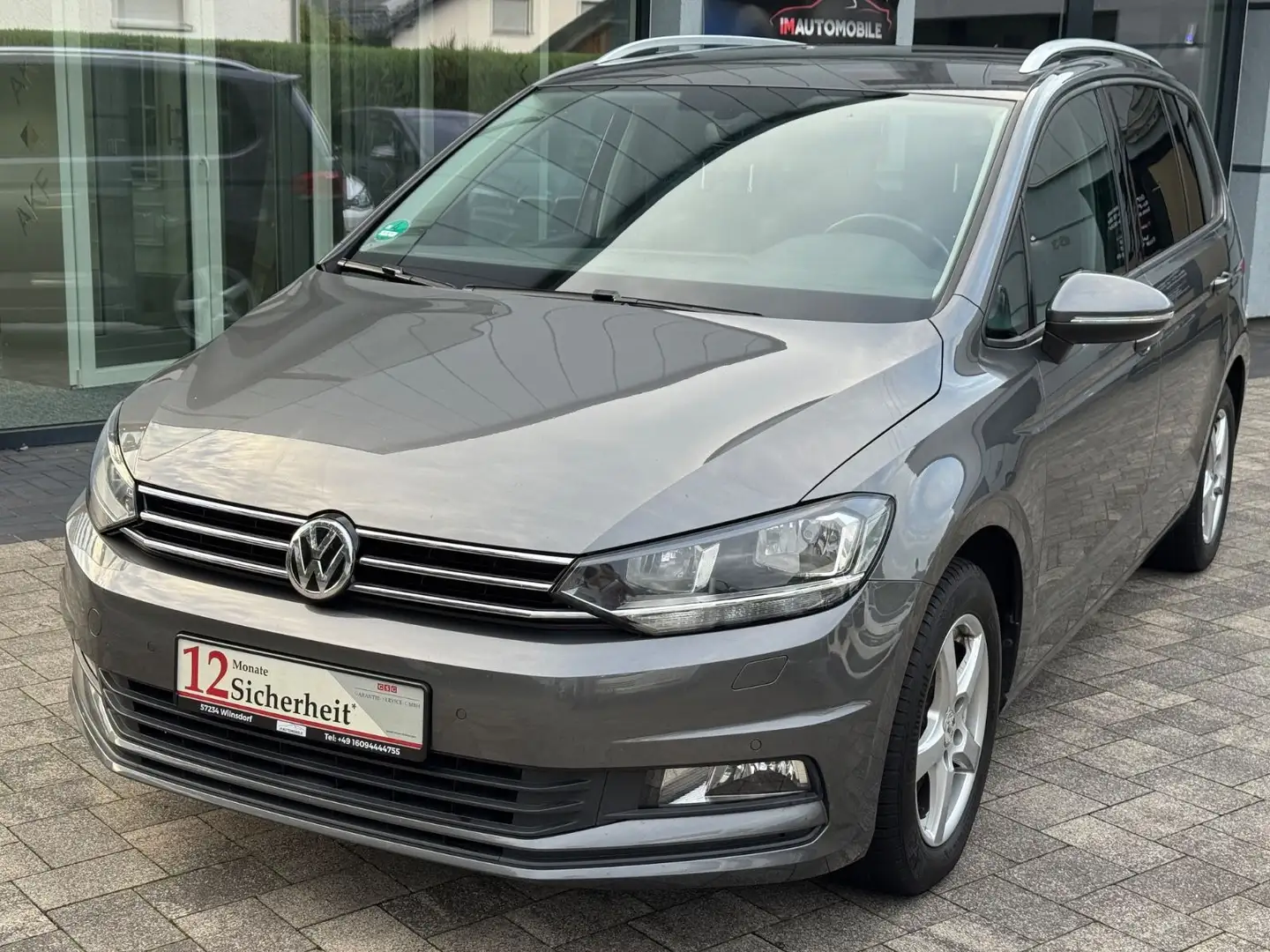 Volkswagen Touran 1.6 TDI Comfortline 7-Sitzer*Navi*SHZ*BMT Grau - 1