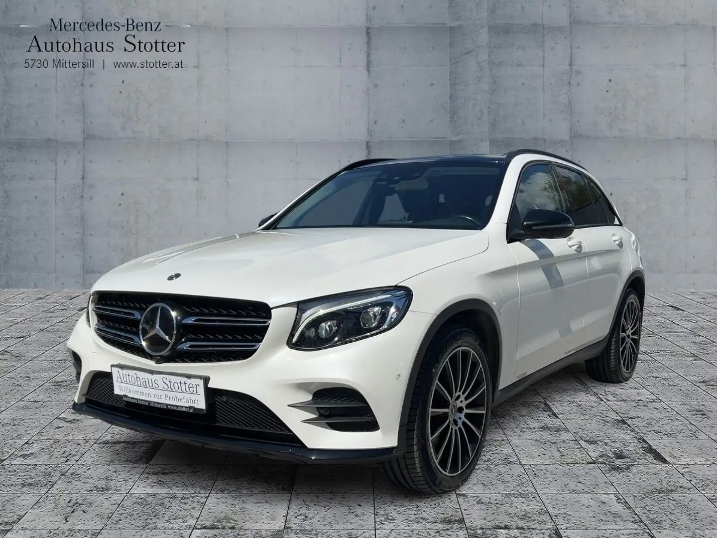 Mercedes-Benz GLC 350 d 4MATIC *Stdhzg*FAP*Airmatic*AMG*Pano* Weiß - 1