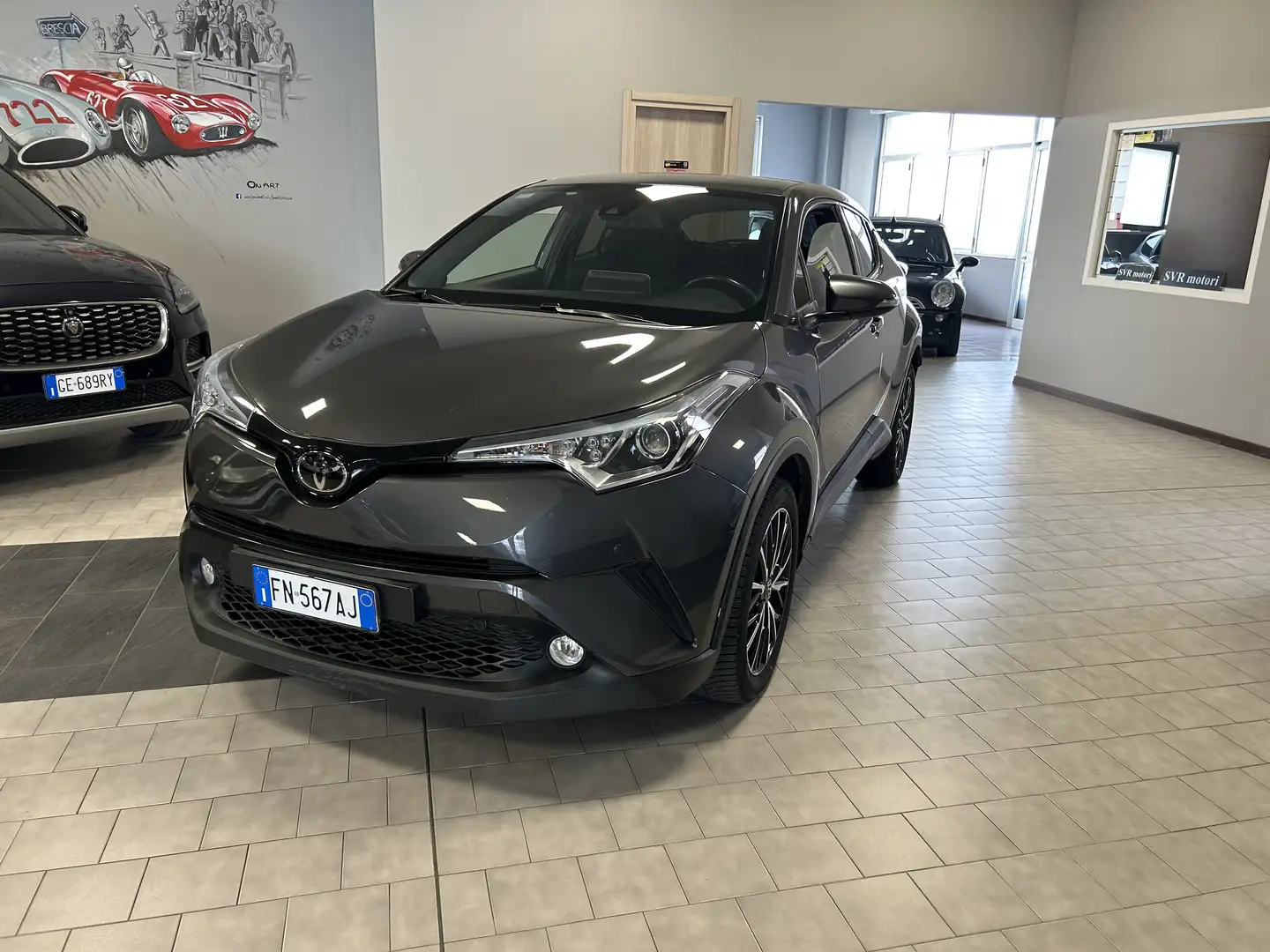 Toyota C-HR 1.2 TURBO TREND 4WD CVT Grigio - 1