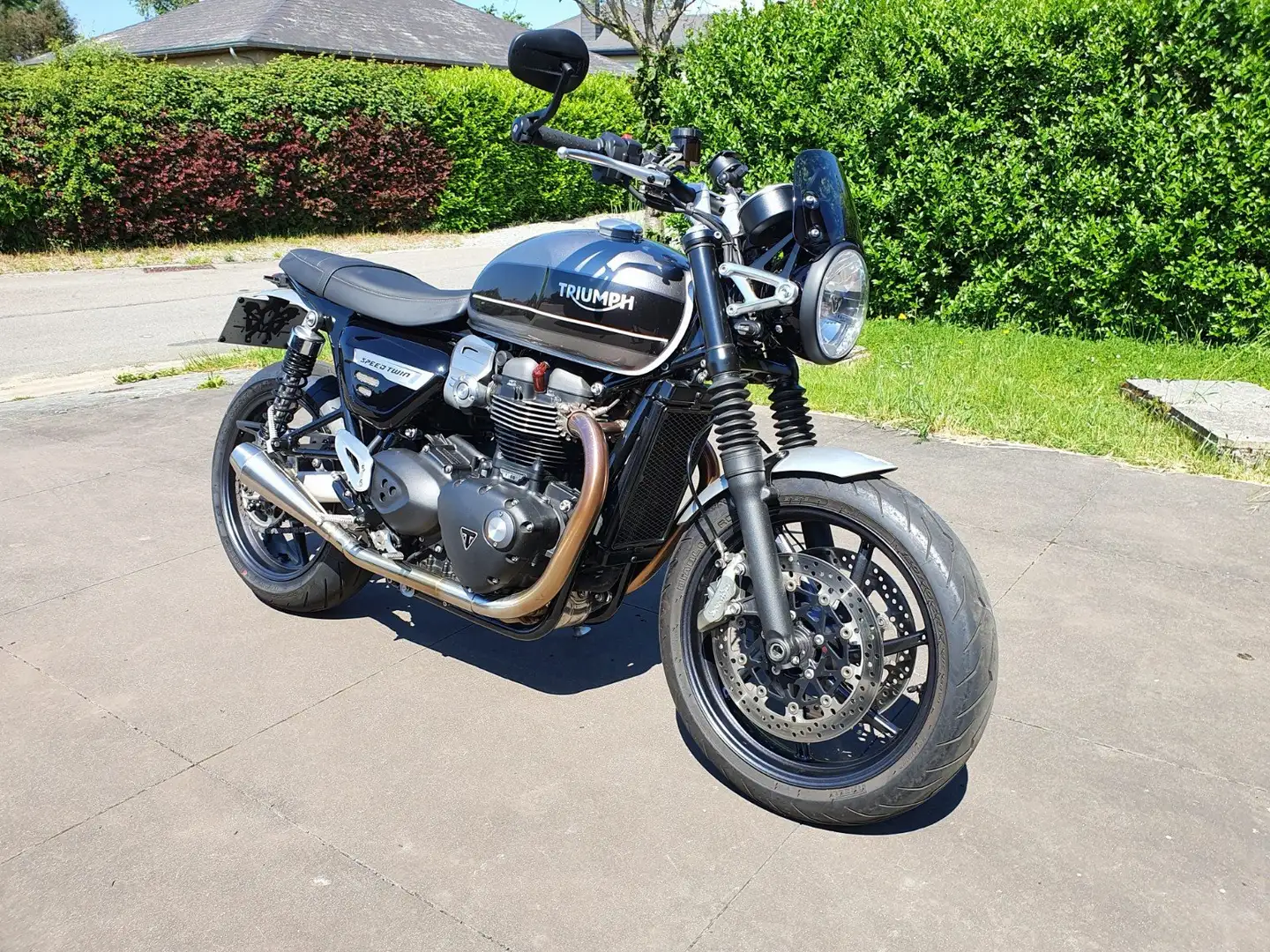 Triumph Speed Twin 1200 Gris - 1