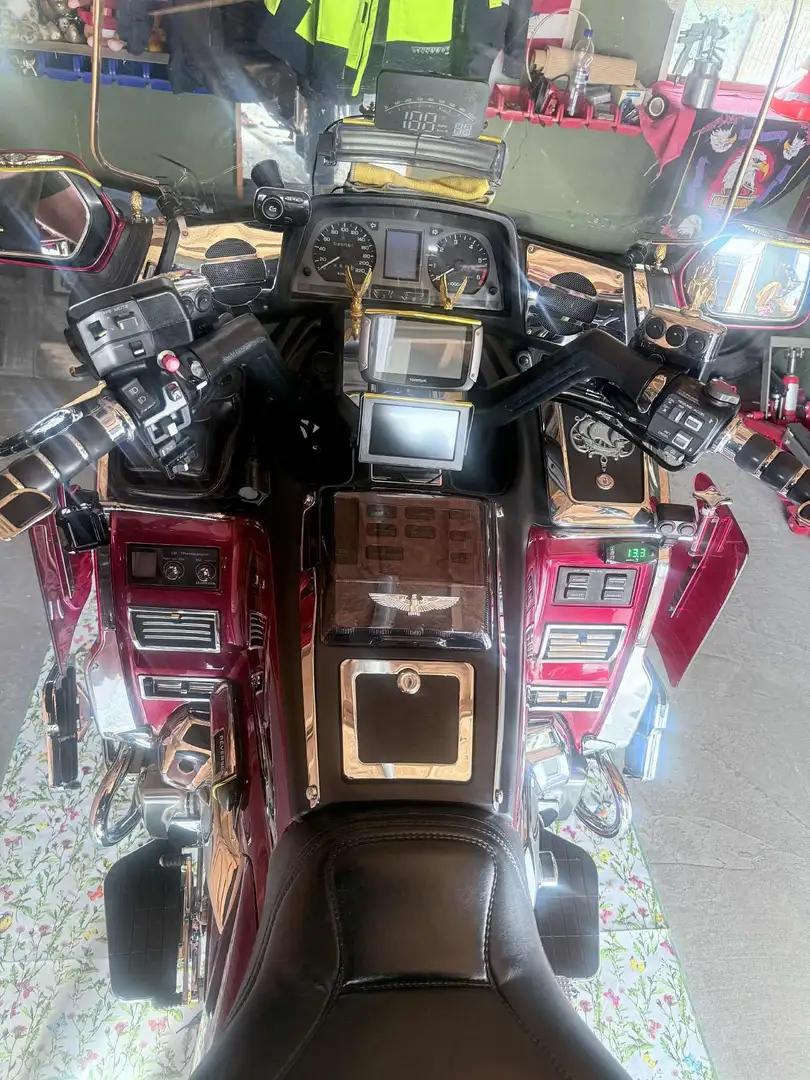 Honda Gold Wing Gl 1500 SE Rouge - 2