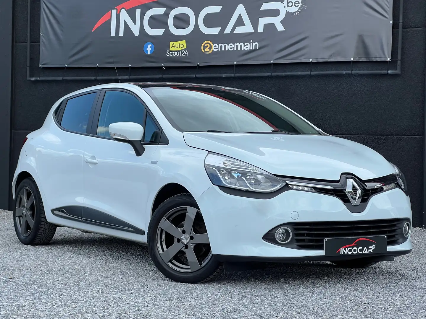 Renault Clio 1.2i Community * Gps , Toit Panoramique , Clim * Wit - 1