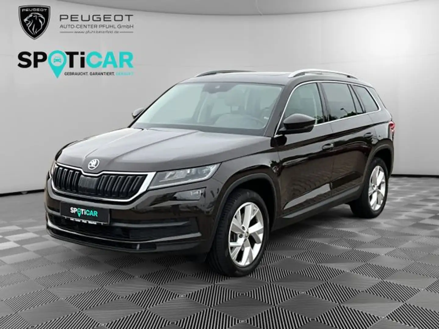 Skoda Kodiaq 2.0 TDI 4x4 DSG Style Brun - 1
