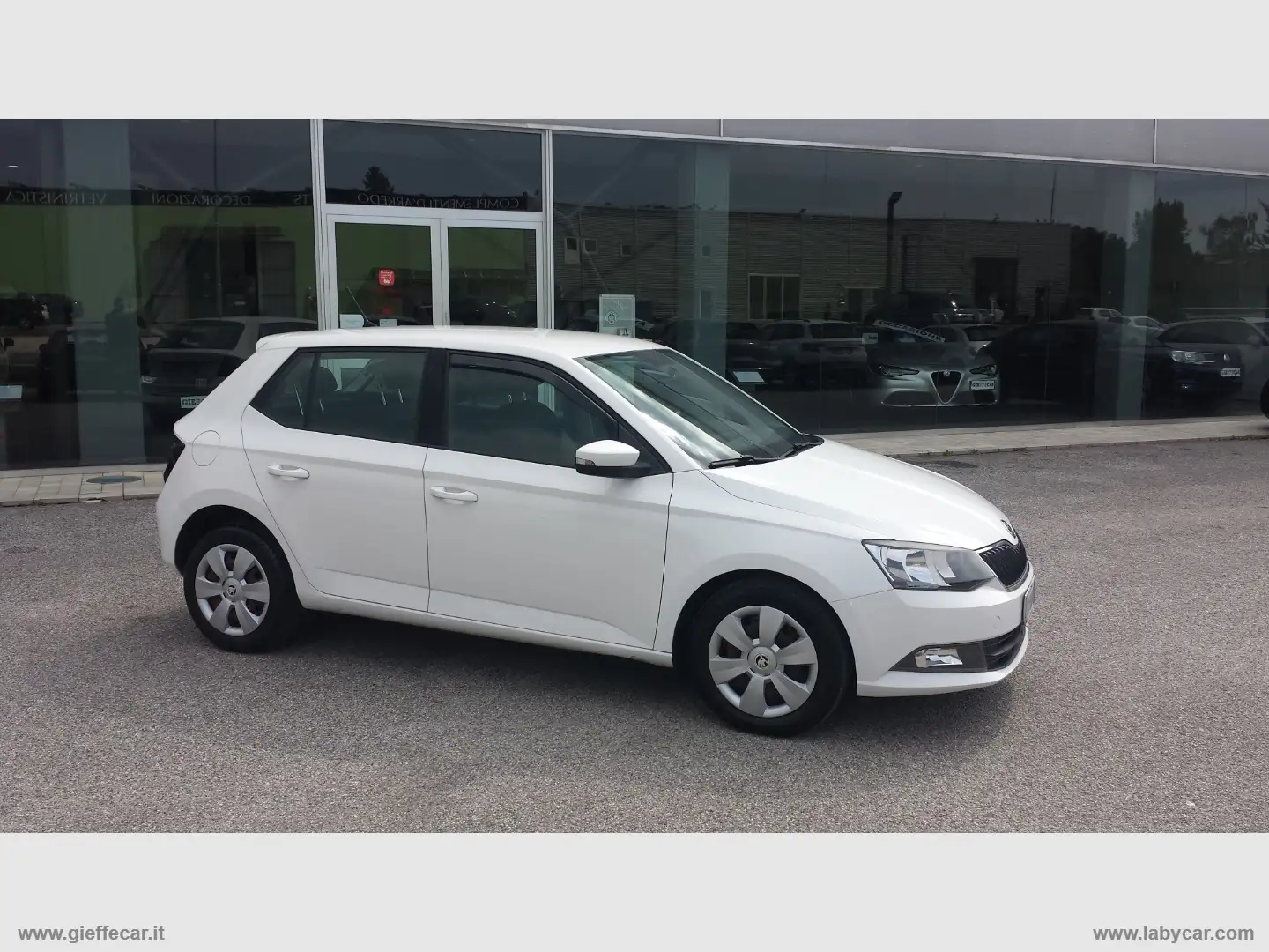 Skoda Fabia 1.4 TDI 90 CV AUTOCARRO N1 4 POSTI Blanc - 1