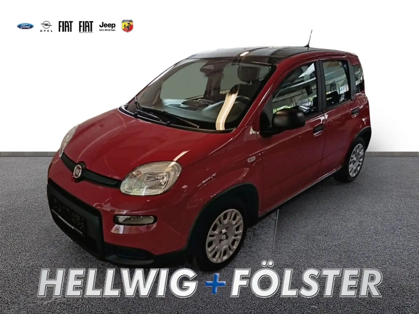 Fiat Panda Pandina City Paket DAB Spurhalteass. Verkehrszeich Rot - 1