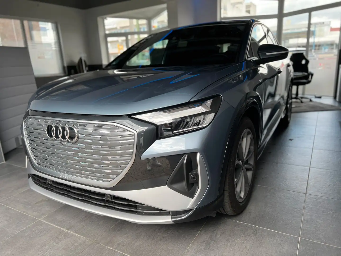 Audi Q4 35 e-tron Sportback 35 S-Line, 20 Zoll,Sonos Blau - 1