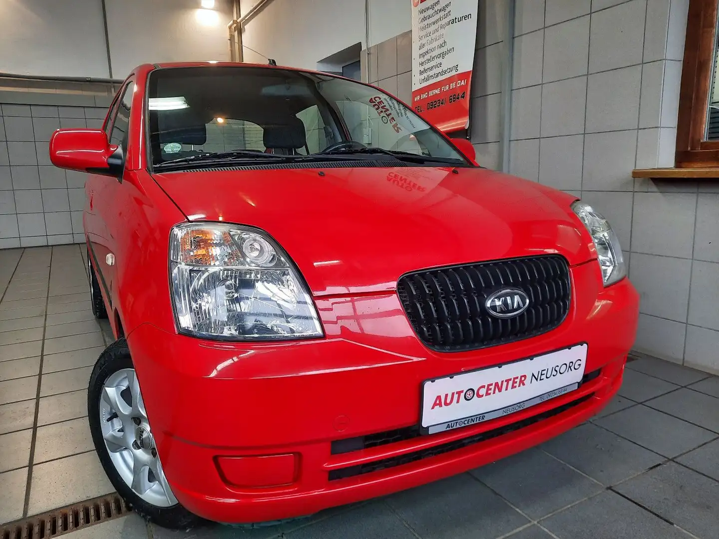 Kia Picanto 1.1 Tüv neu  1 Hand Rot - 1