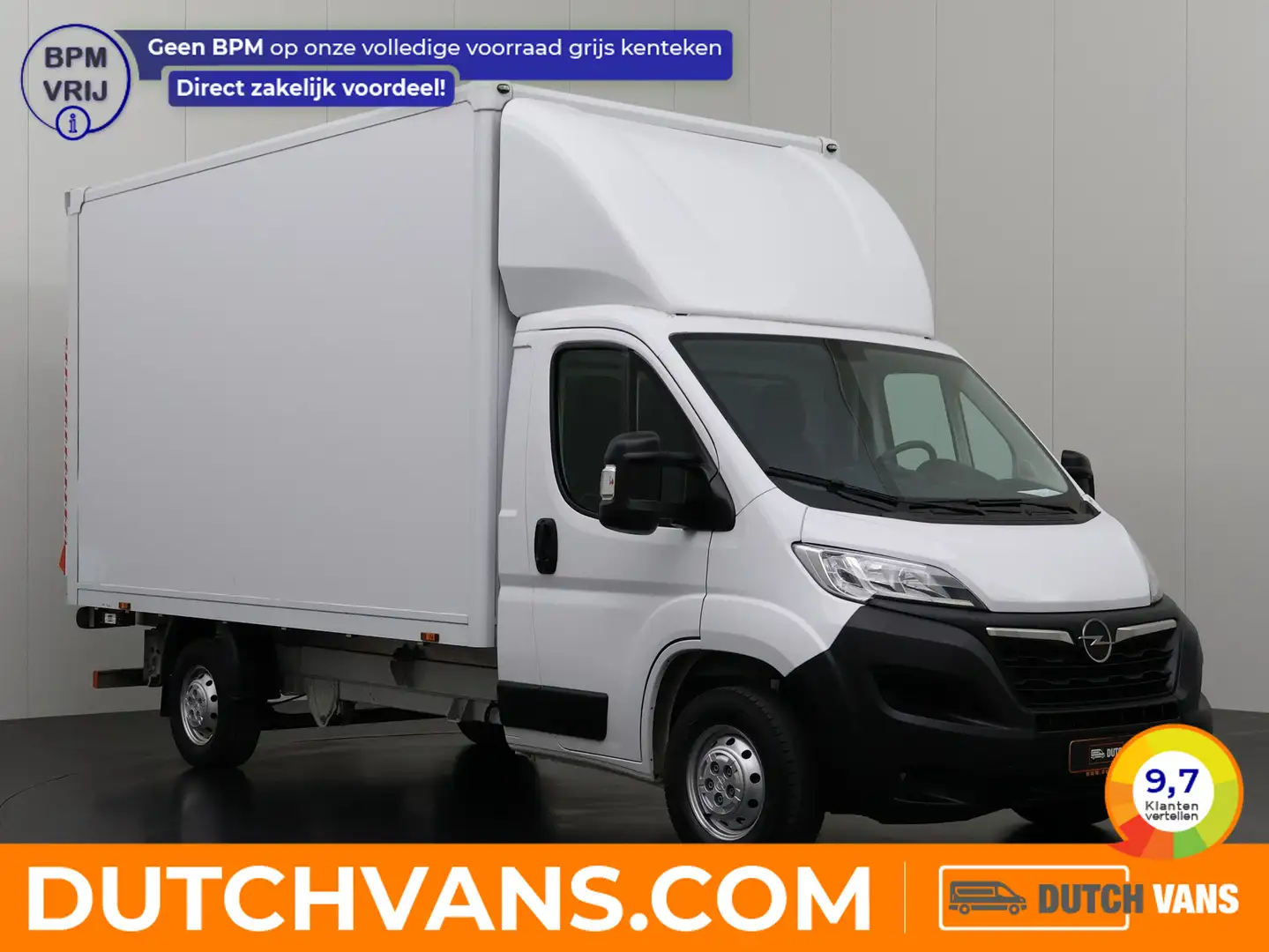 Opel Movano 2.3CDTi 140PK Bakwagen+Laadlift | Airco | Camera | Blanc - 1