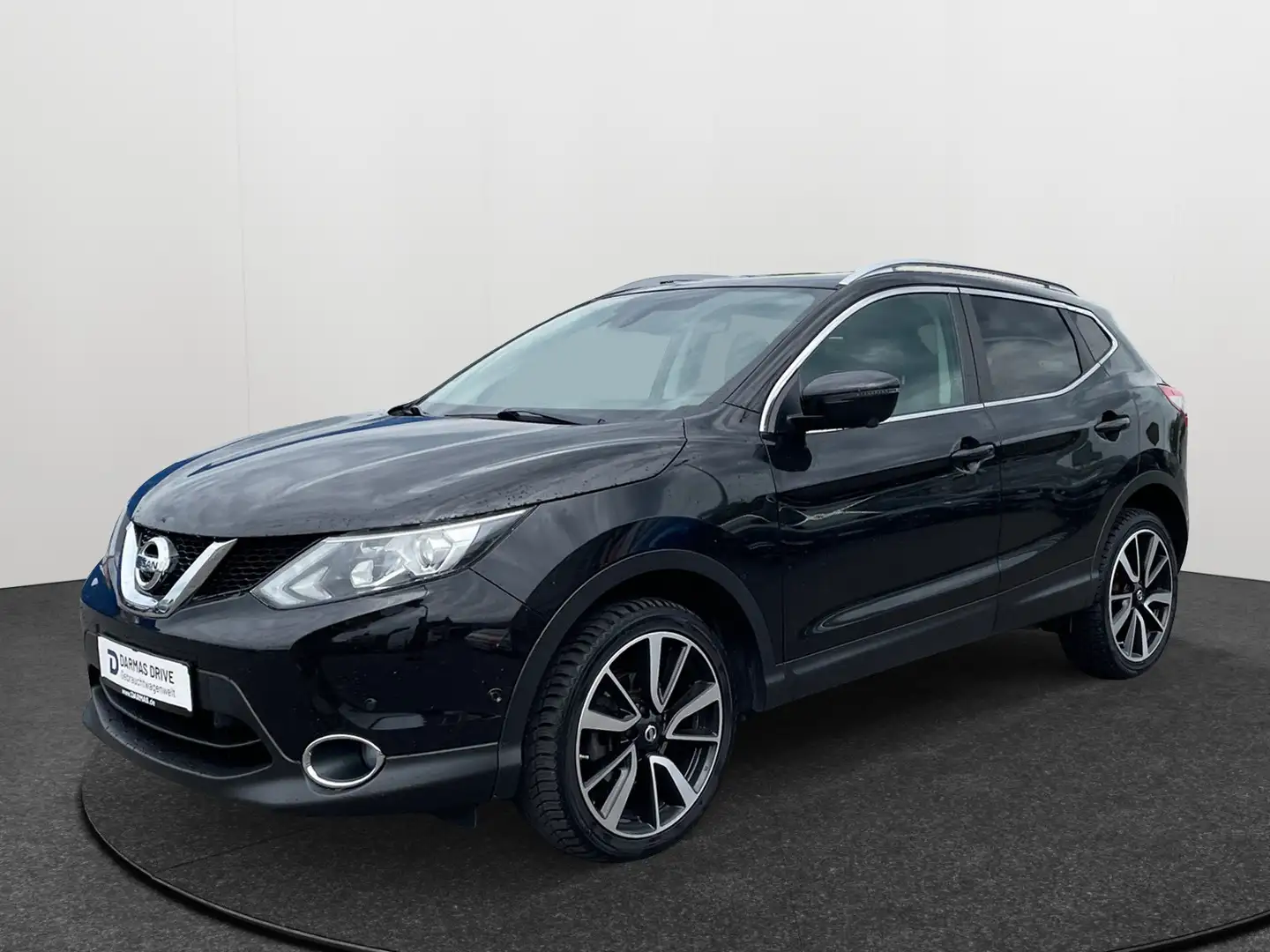 Nissan Qashqai QASHQAI 4x4 1,6 dCi Tekna Panorama Abn.AHK Black - 1
