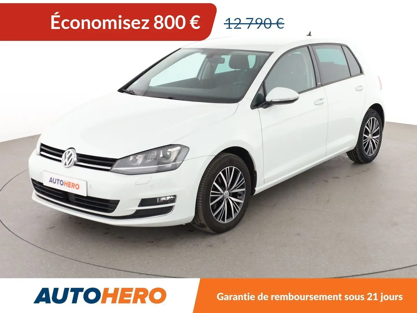Volkswagen Golf 1.2 TSI BlueMotion Tech Match DSG7 Blanc - 1