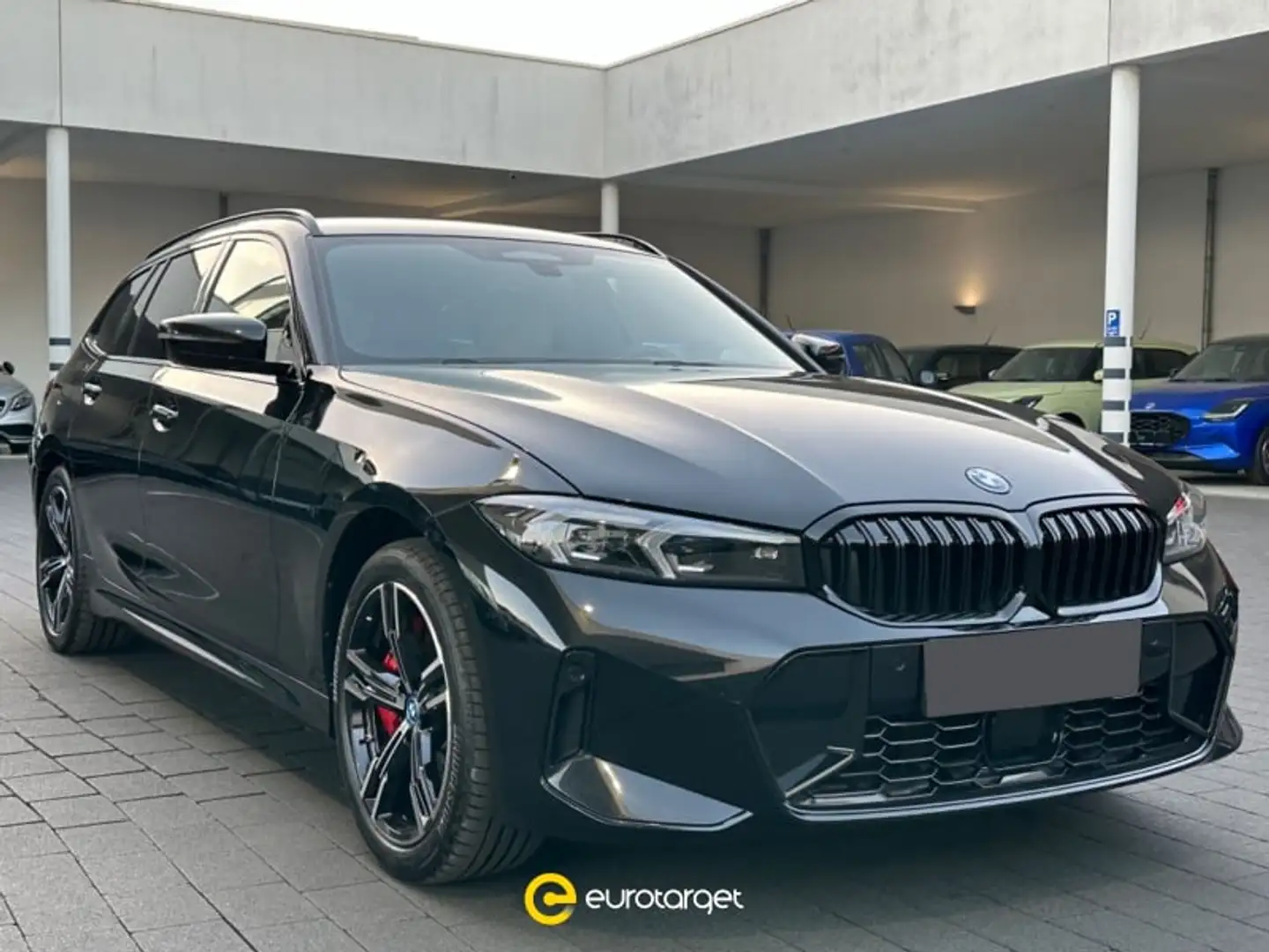 BMW 330 e xDrive Touring Msport Nero - 1