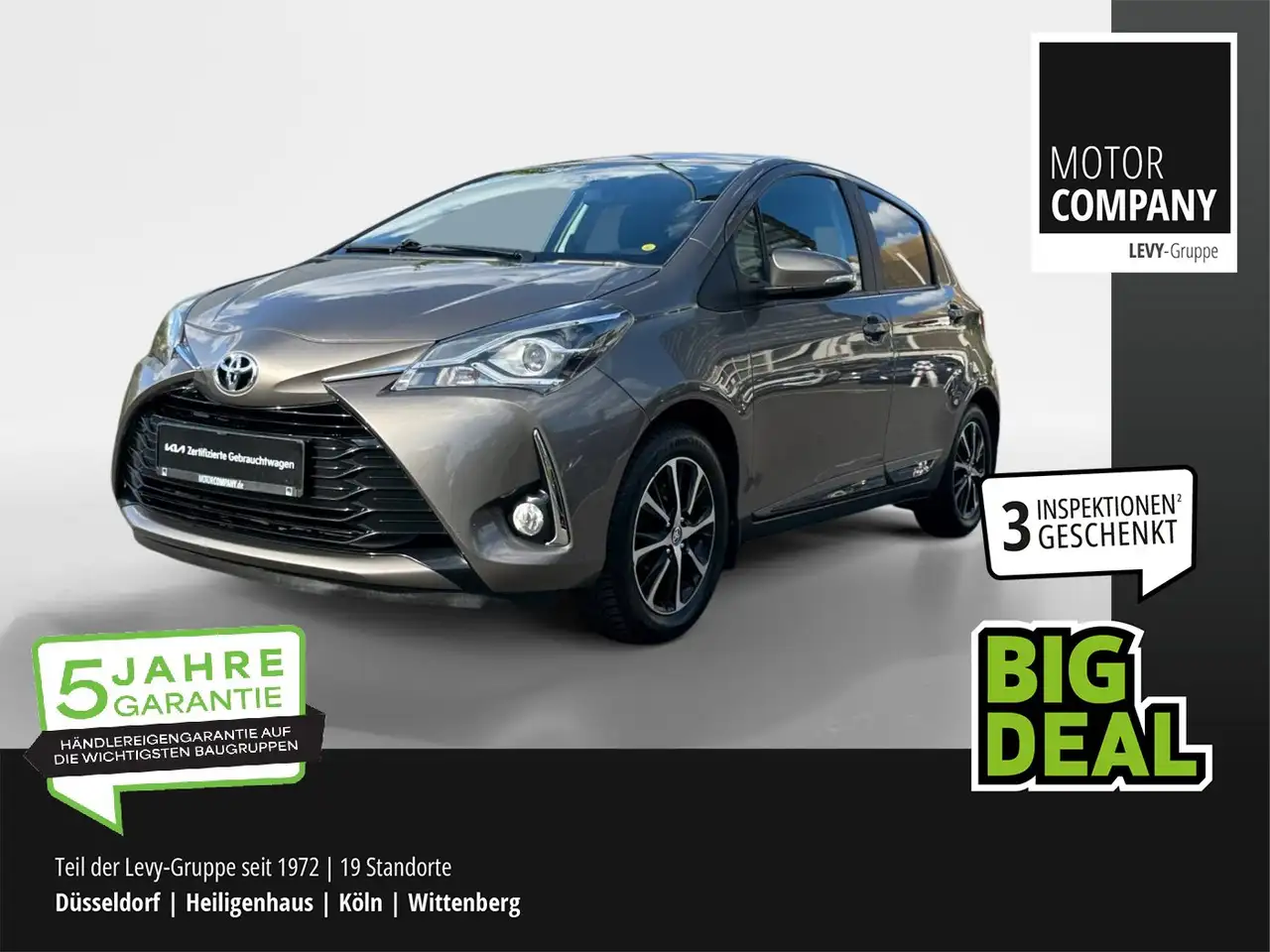 Toyota Yaris 1.5 Comfort AHK+Kamera+Navi+Facelift+SpurH