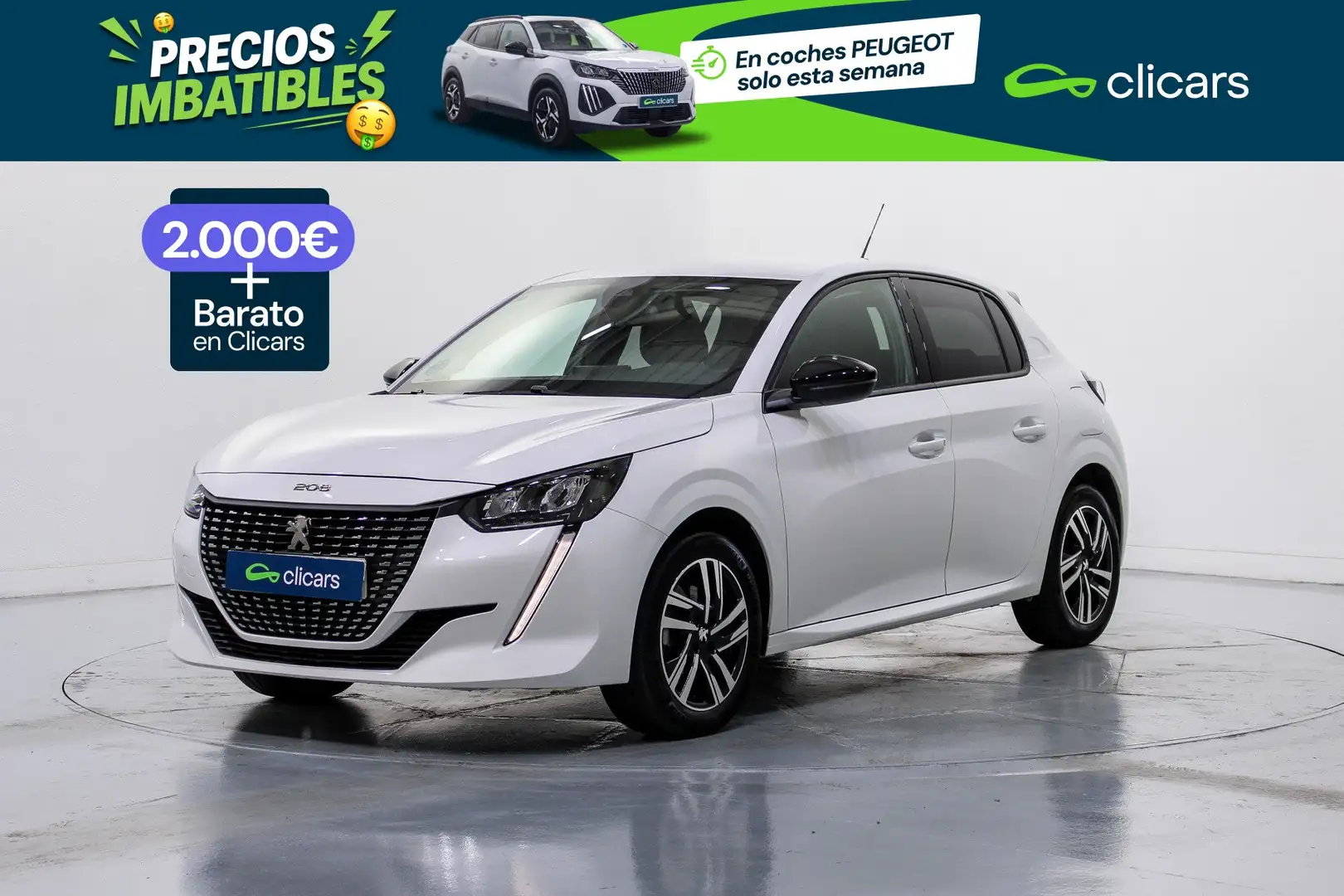 Peugeot 208 1.5 BlueHDi S&S Allure 100 Blanco - 1
