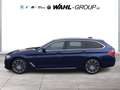 BMW 520 d TOURING M SPORT LC PLUS LEDER ALARM DAB Bleu - thumbnail 6