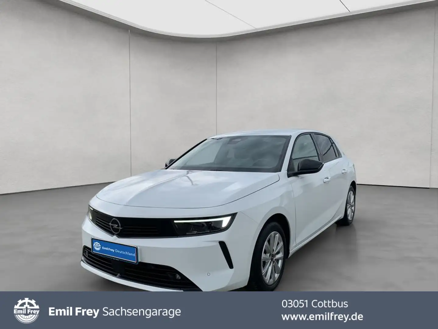 Opel Astra 1.2 Turbo Elegance AHZV Navi Ergositz Wit - 1