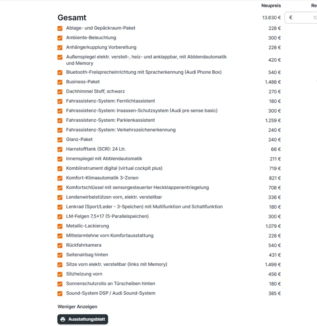 Audi A4 Limousine 35 TDI Schwarz - 2