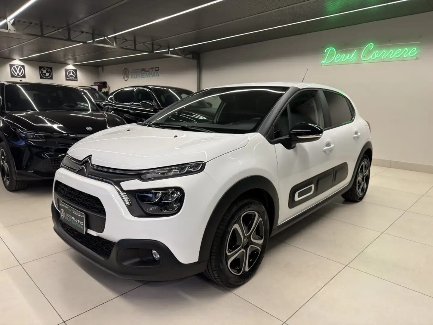 Citroen C3 1500 BLUEHDI 100 CV PLUS KM0 UFFICIALE ITALIA Bianco - 1