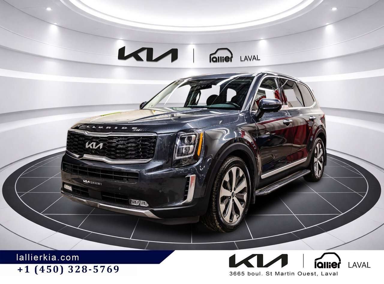 2022 Kia Telluride SX Limited | Caméra 360 | Jamais accidenté | Siège — снимка 1