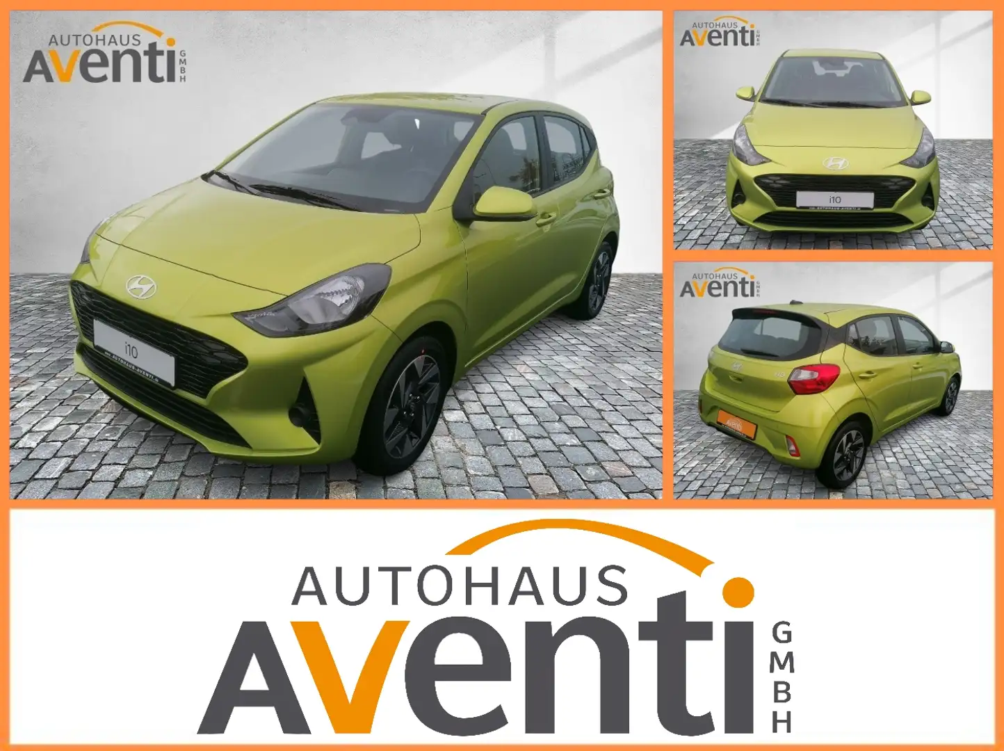 Hyundai i10 1.0 Trend NAVI*RFK*SHZ*LRH*BT*LM-Felgen Jaune - 1