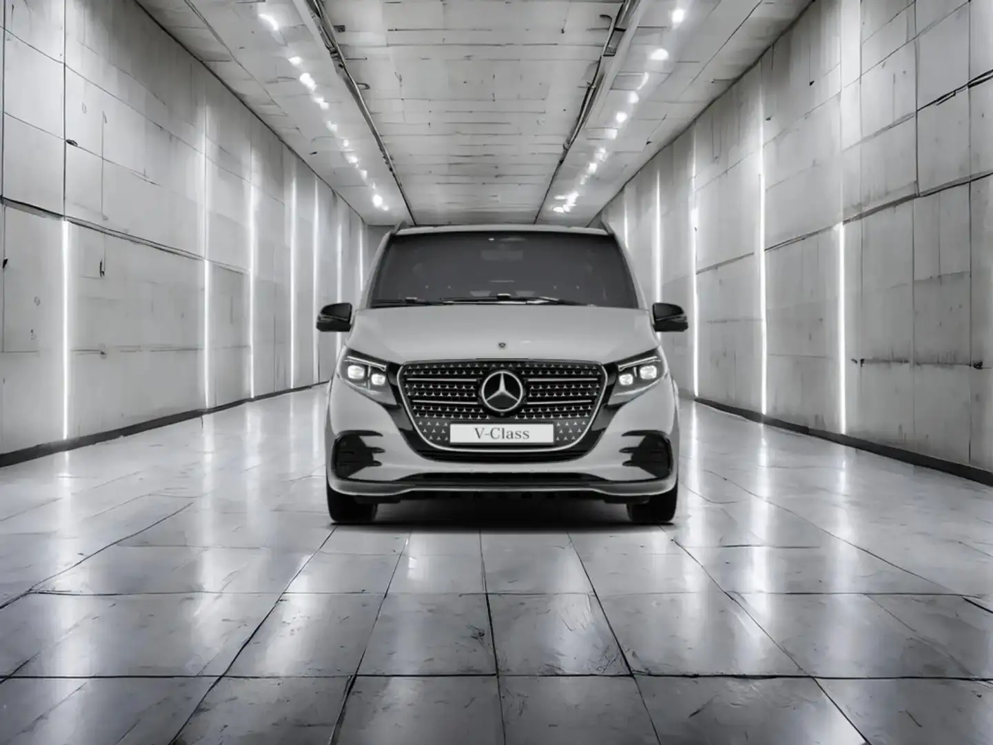 Mercedes-Benz V 300 d AVANTGARDE 4M+LED+AMG+AHK+NAVI+CARPLAY Grau - 2