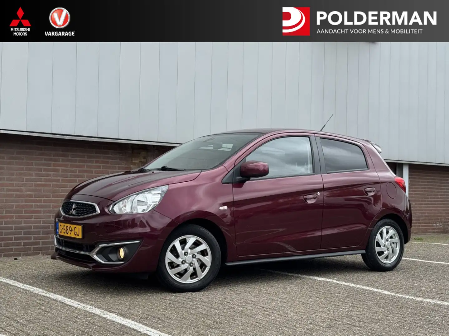 Mitsubishi Space Star 1.0 Active Automaat Rot - 1