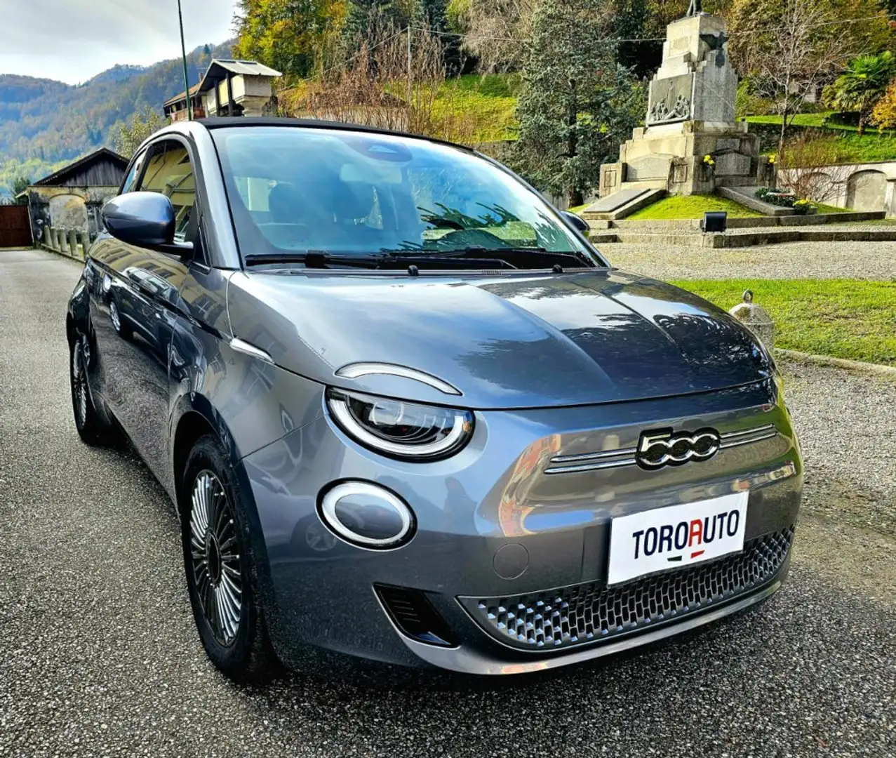 Fiat 500 Icon Cabrio 42 kWh Grigio - 1