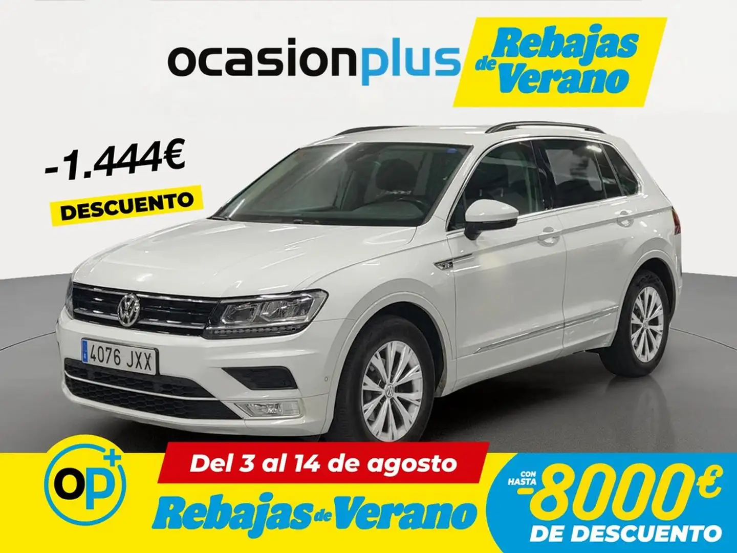 Volkswagen Tiguan 1.4 ACT TSI Advance DSG 110kW Blanco - 1
