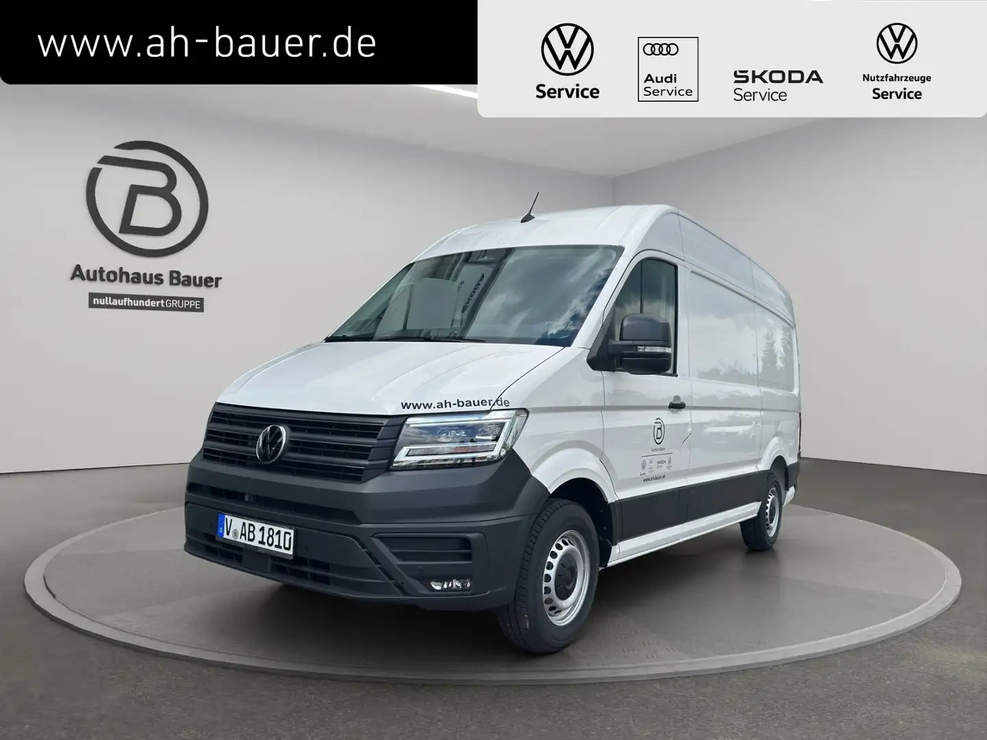 Volkswagen Crafter Kasten 35 MR HD RfK KomfSitz BehFrontsch Alb - 1