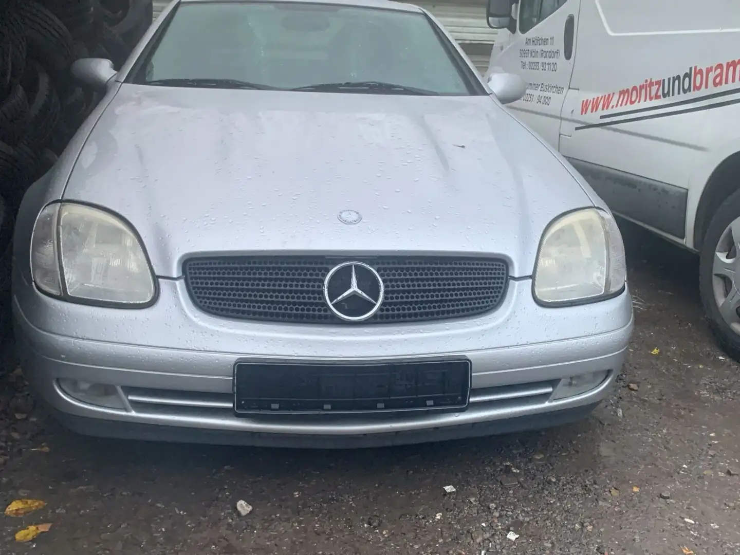 Mercedes-Benz SLK 200 Estbesitz bis 03/2024 !! erst 155450 km Argent - 2