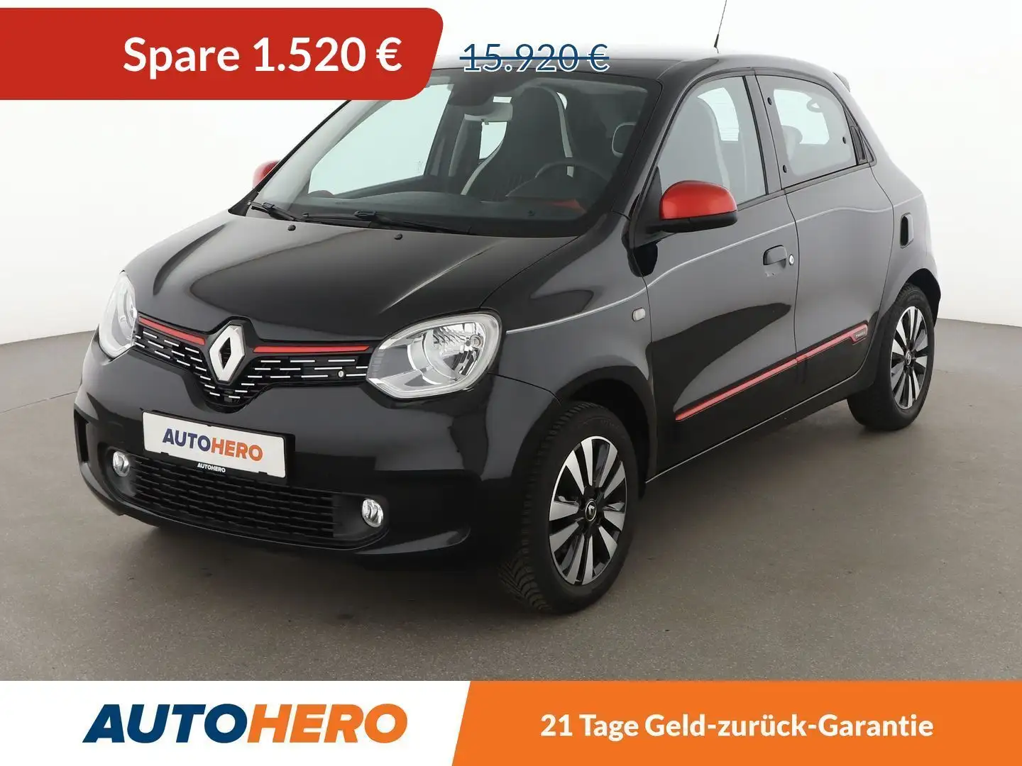 Renault Twingo 0.9 TCe Intens *TEMPO*LIM*SHZ*KLIMA* Noir - 1