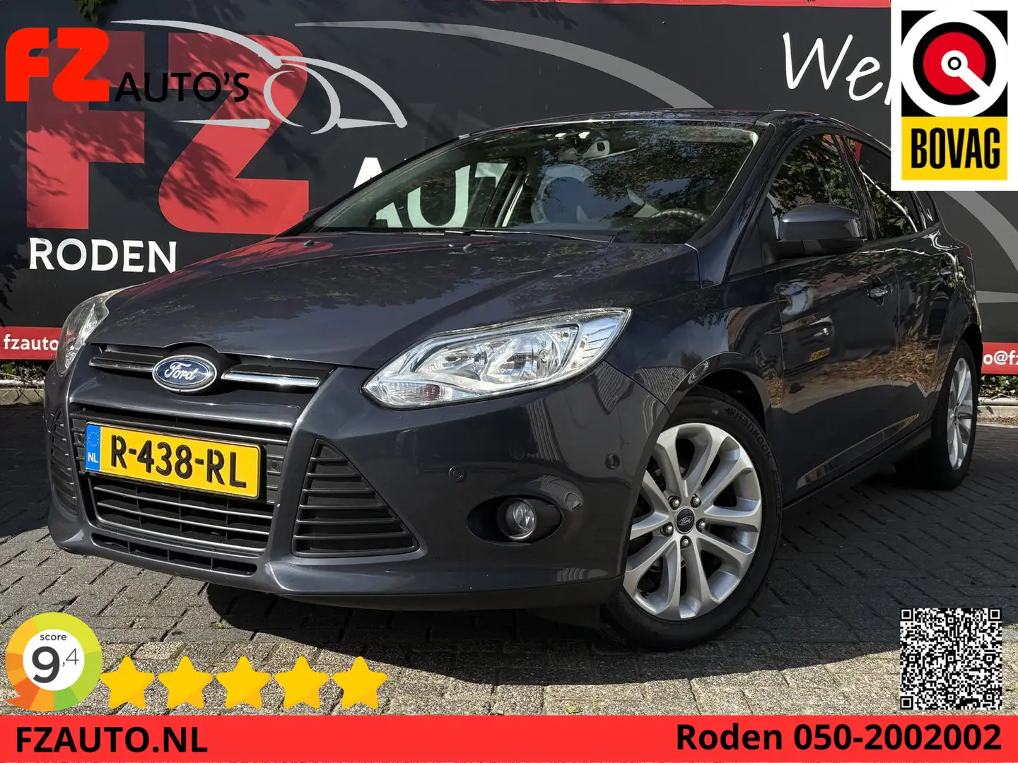 Ford Focus 1.0 EcoBoost Trend Navigatie - Airconditioning - C Grau - 1