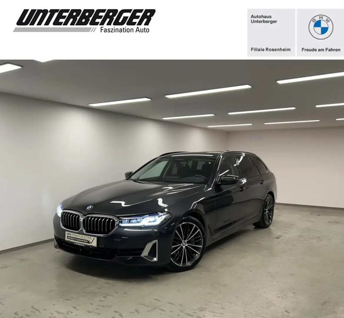 BMW 540 d xDrive Touring Luxury Line Head-Up Harman/Kardon Grau - 1