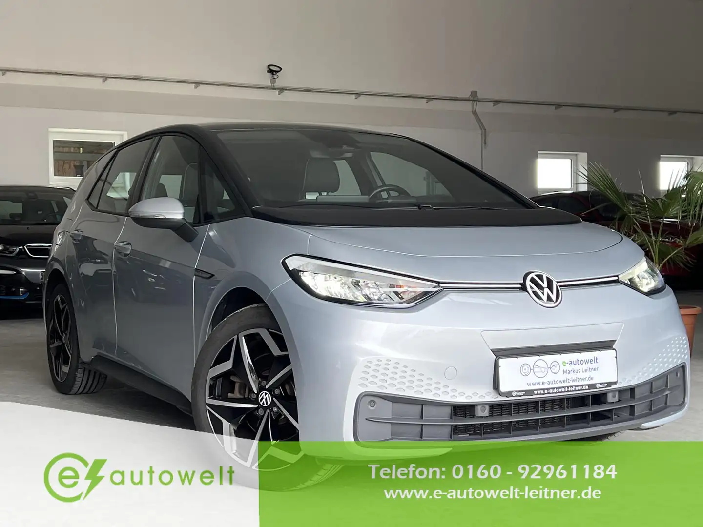 Volkswagen ID.3 ID.3 77kWh ProS LED 19" Lenkradheizung CCS Zilver - 1