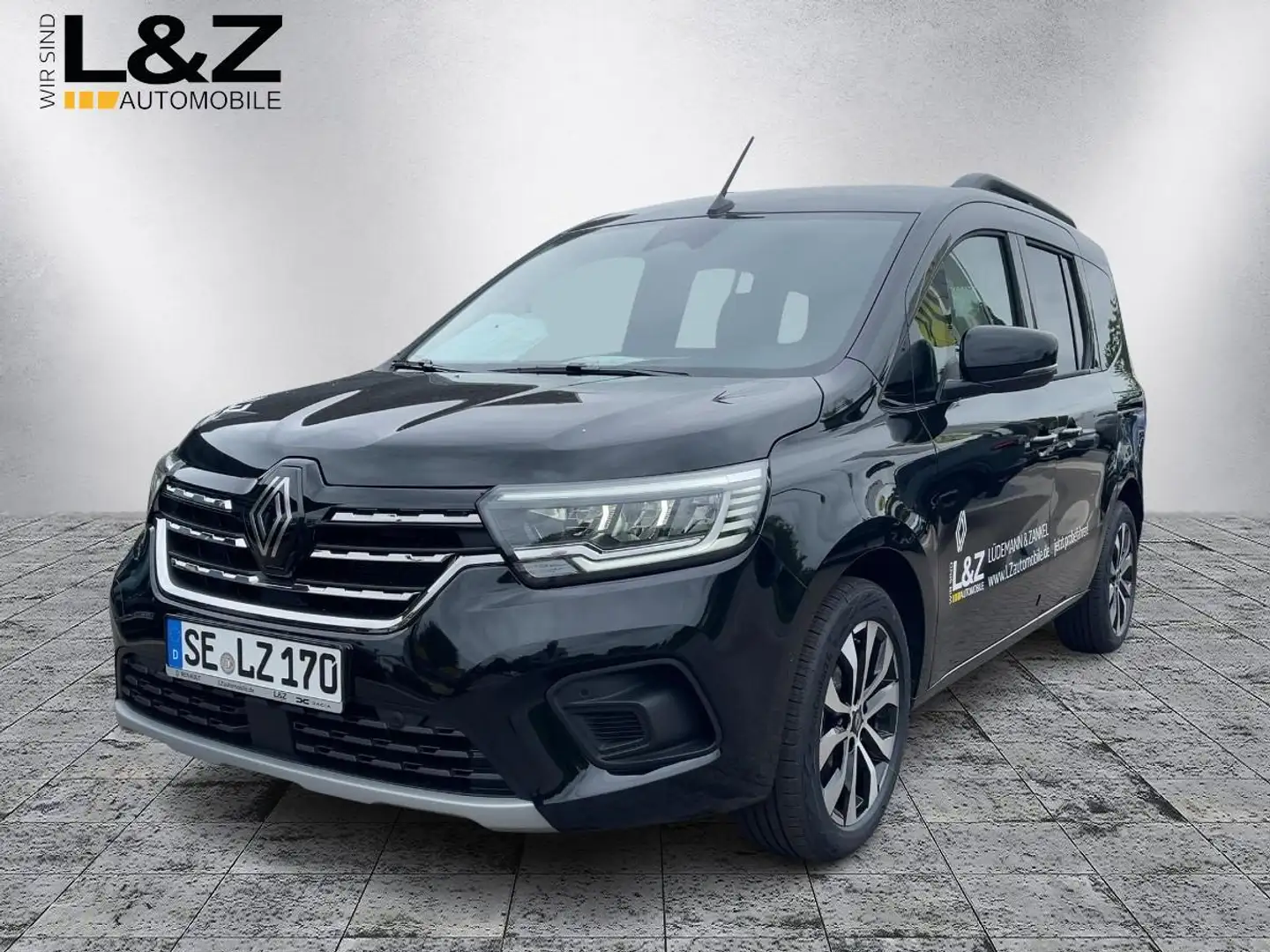 Renault Kangoo PKW TECHNO TCe 130 Schwarz - 1
