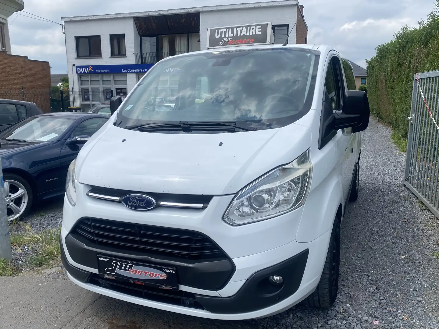 Ford Transit Custom 2.2TDCI 5PLACES **UTILITAIRE**EN PARFAIT ETAT** Wit - 1