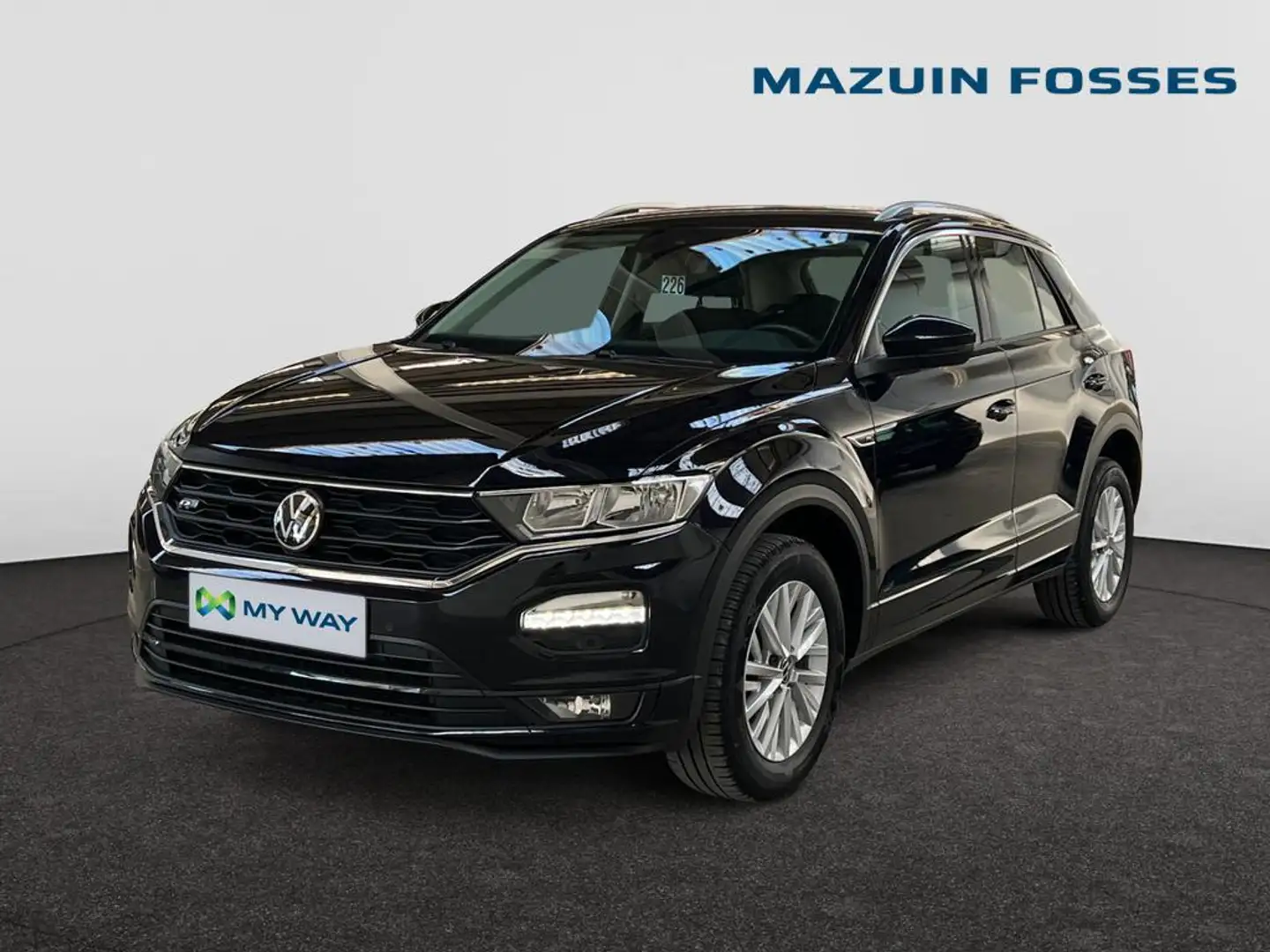 Volkswagen T-Roc T-Roc Style 1.0 OPF 81 kW (110 ch) 6 vitesses manuel Noir - 1