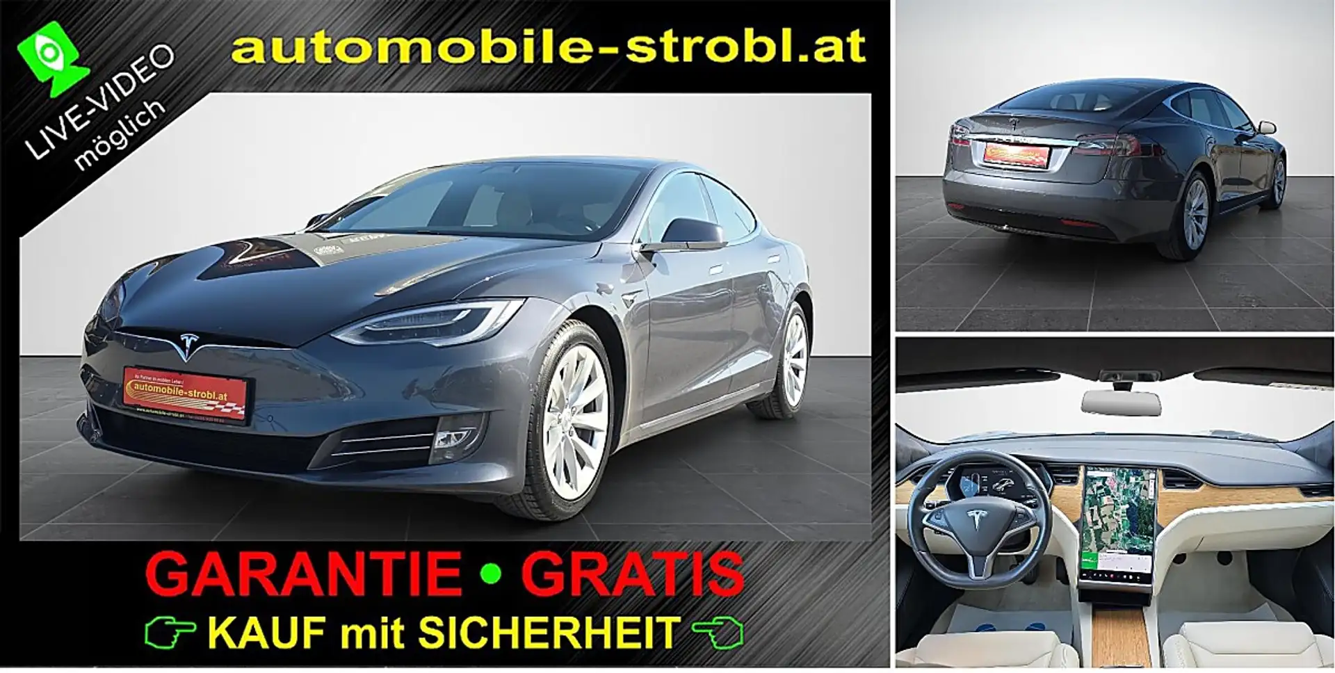 Tesla Model S Raven*Air.S.*Auto.P*Garantie* Grau - 1