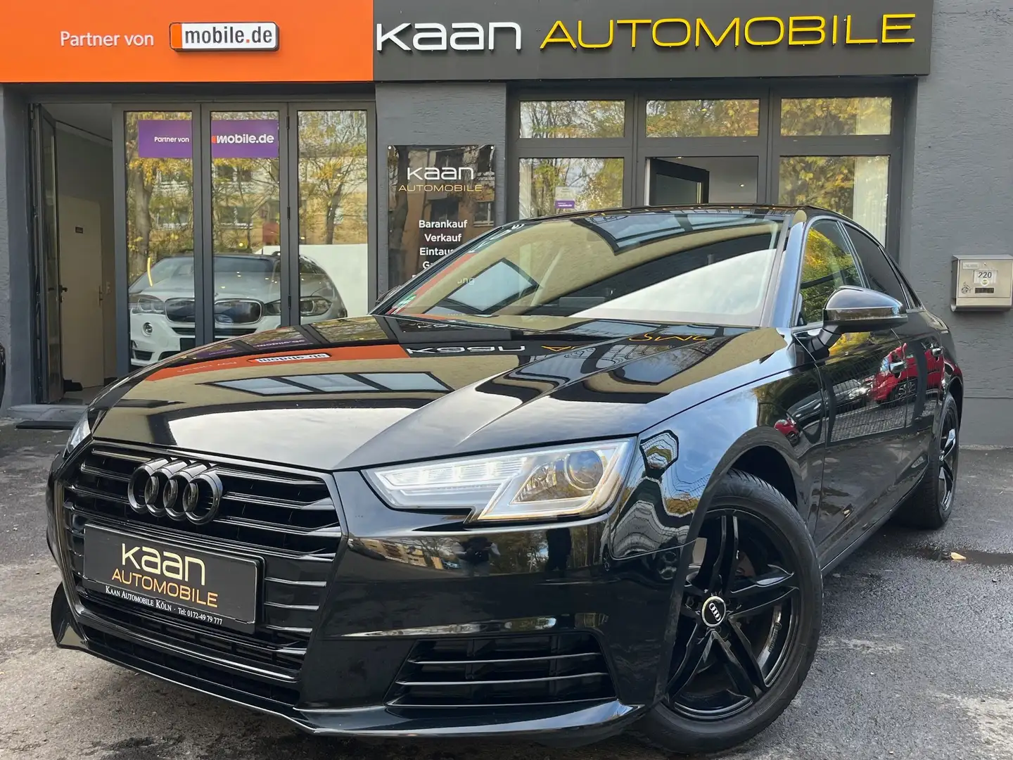 Audi A4 2.0 TFSI Basis Ultra/S-HEFT/XENON/NAVI/SHZ/TEMPO Schwarz - 1