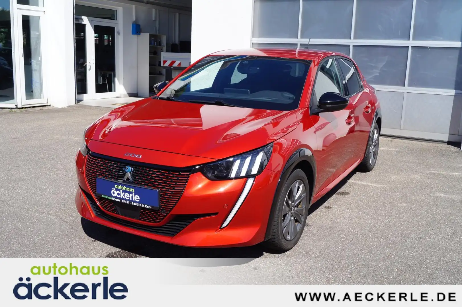Peugeot 208 e- Allure Elektro I GT-Line I Batteriezertifikat I Rosso - 1
