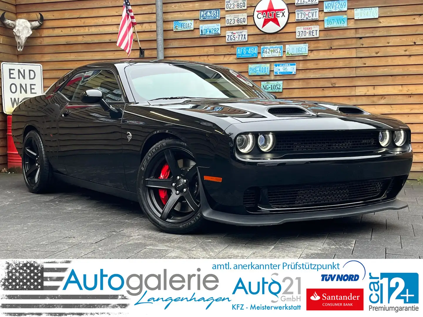 Dodge Challenger 6,2L SRT Hellcat REDEYE 808PS Brembo Negro - 1