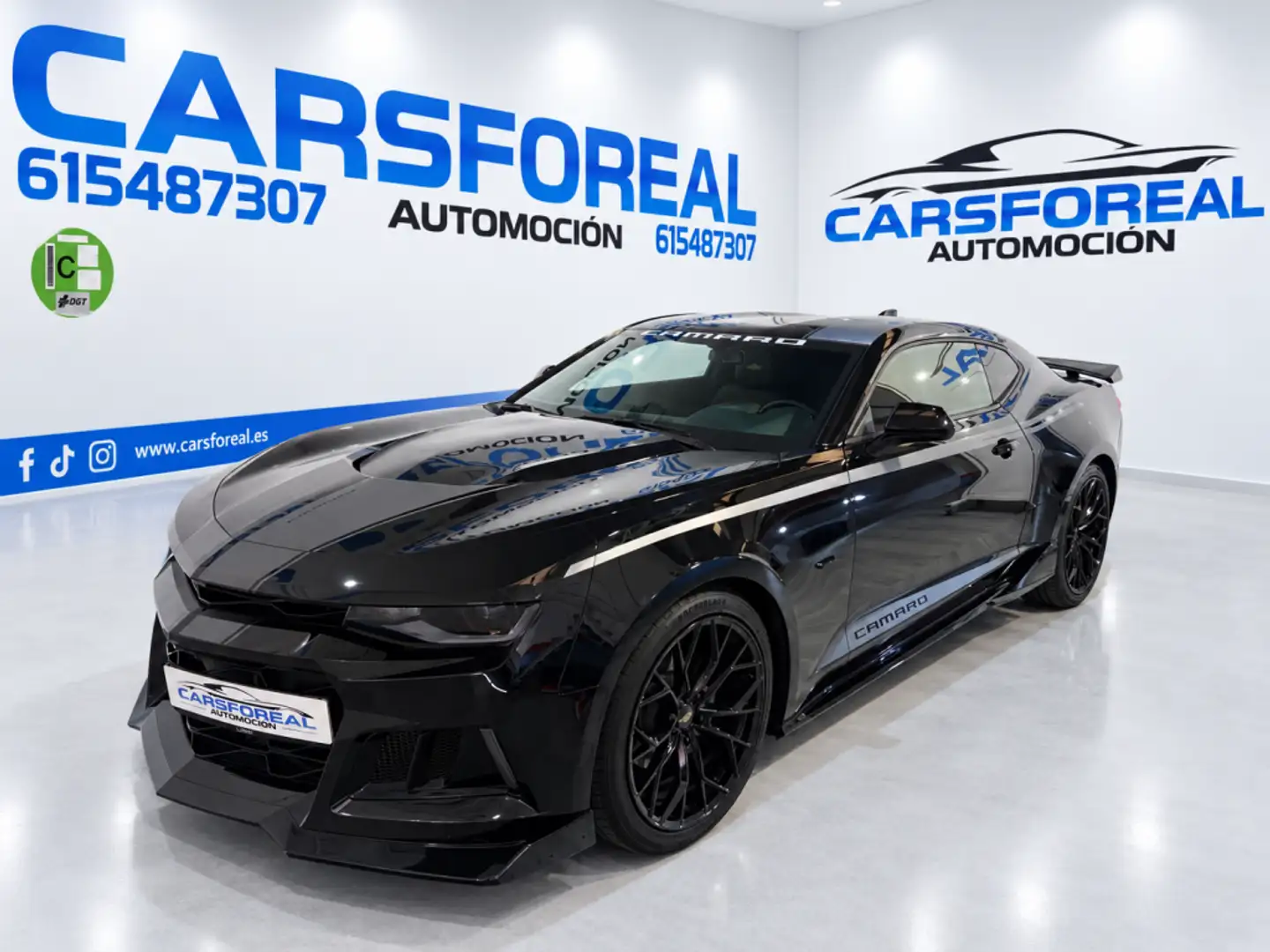 Chevrolet Camaro Aut. Negro - 1