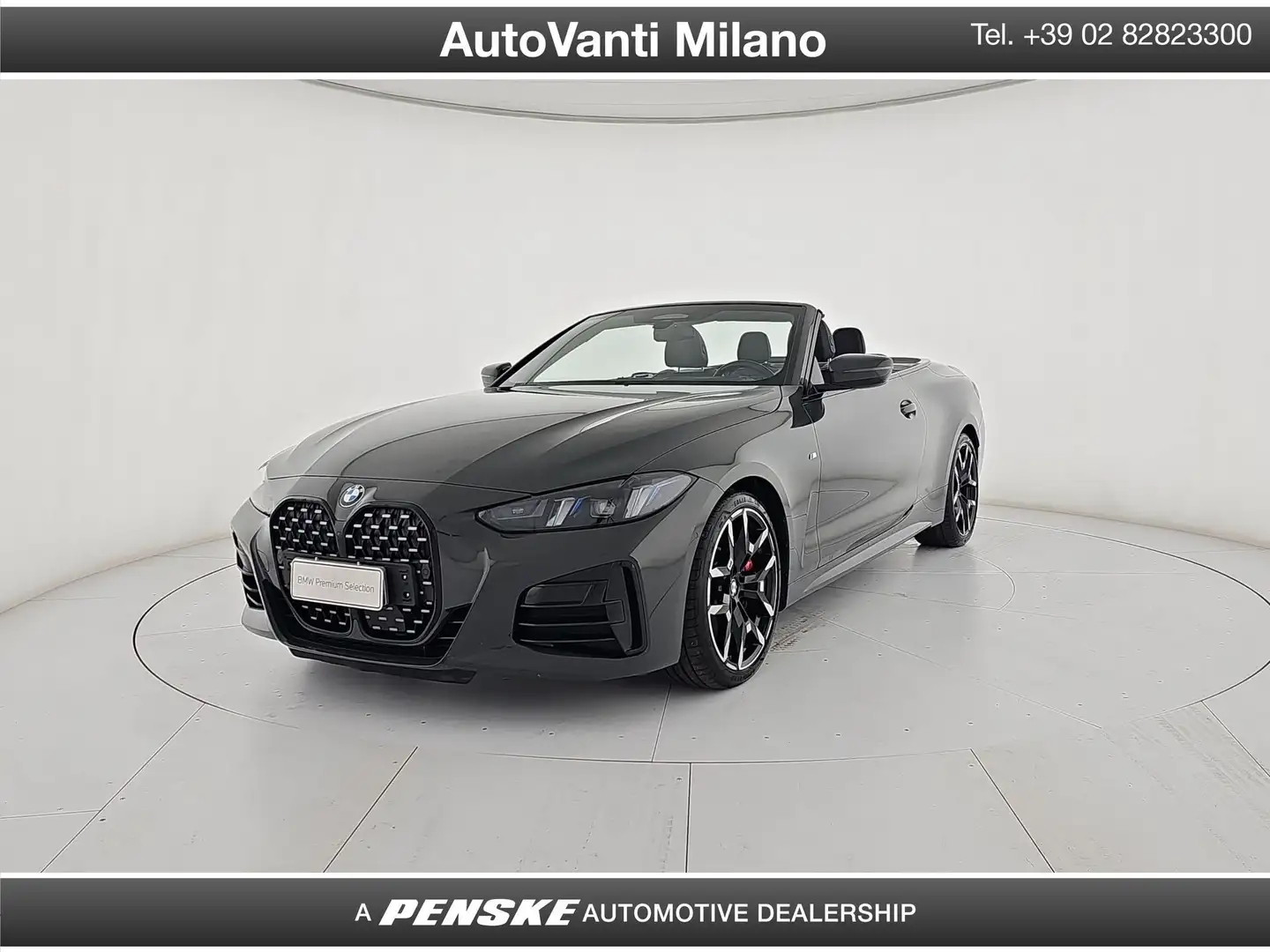 BMW 420 420d 48V Cabrio Msport Pro Grigio - 1