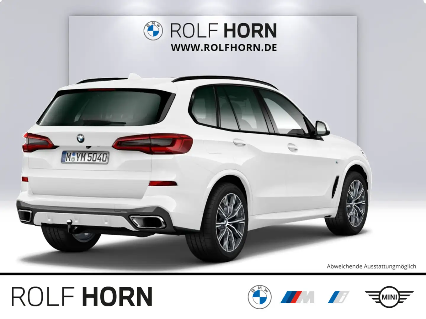 BMW X5 xDrive30d M Sport HUD AHK Pano Laser Soft 20" Weiß - 2