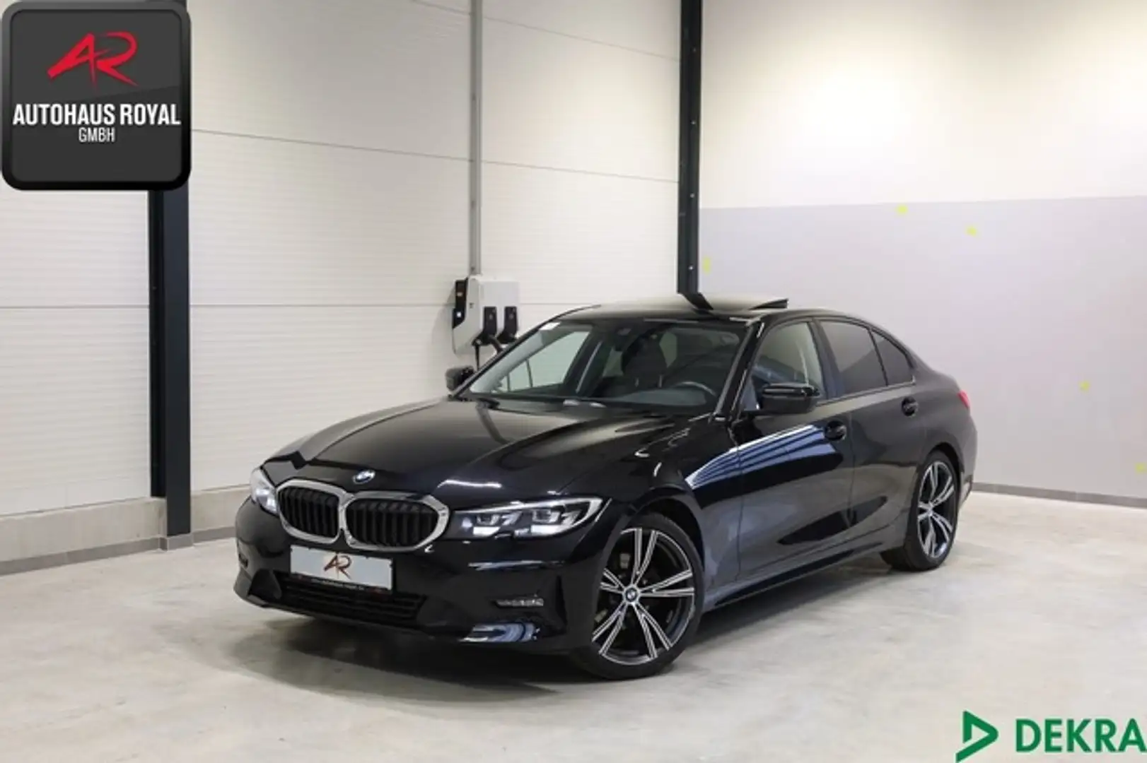 BMW 320 d M SPORT 19Z LIVECOCKPIT,360GRAD,SPURHALTE Negro - 1