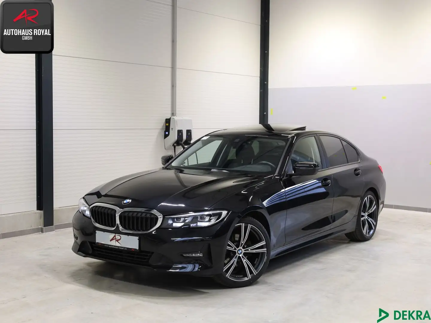 BMW 320 320 d M SPORT 19Z LIVECOCKPIT,360GRAD,SPURHALTE Negru - 1