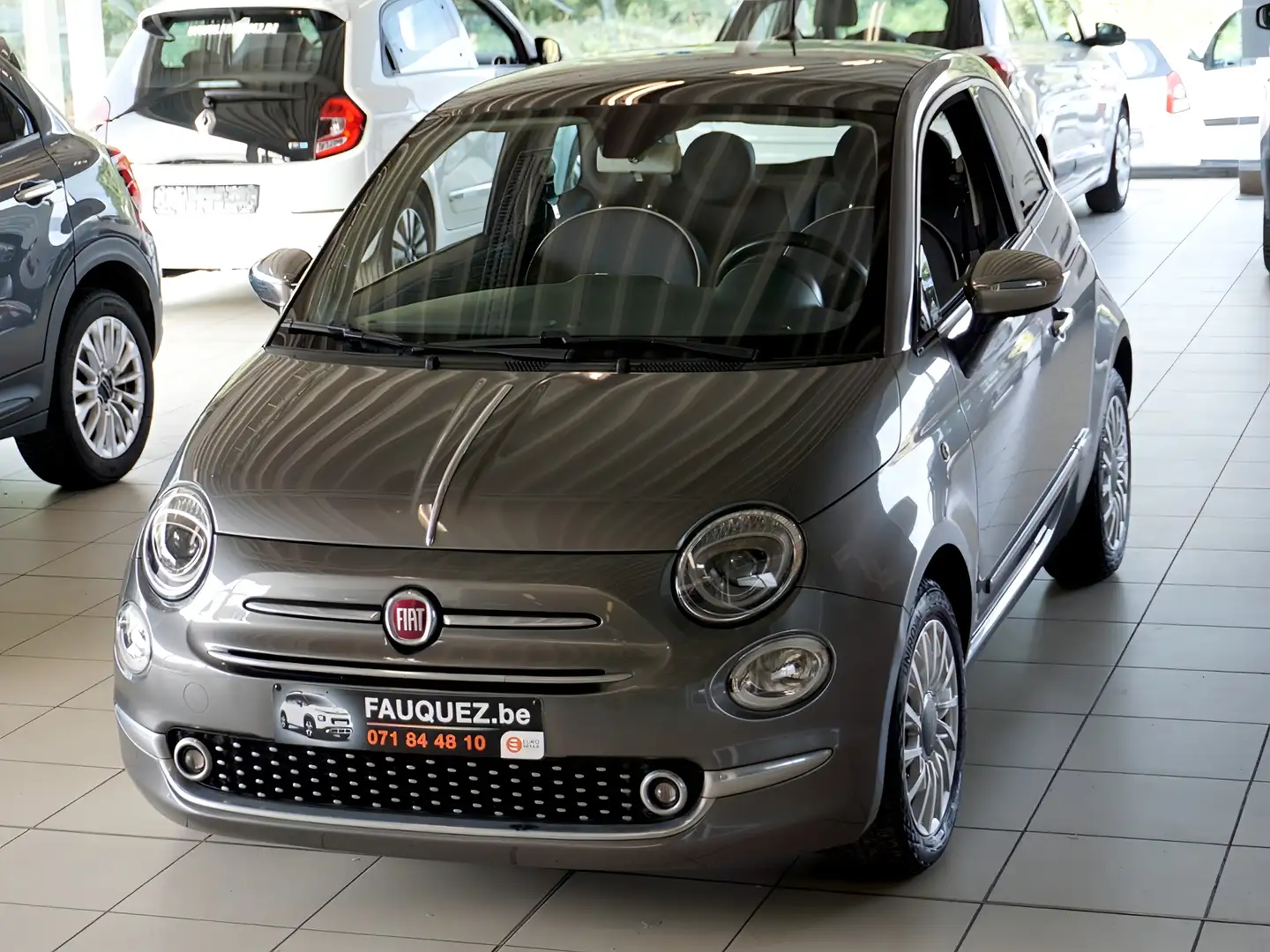 Fiat 500 • Navi - Capteurs de recul - Bluetooth ✅ Gris - 2